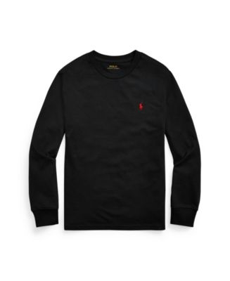 Polo Ralph Lauren Big Boys Jersey Long-Sleeve T-shirt & Reviews ...