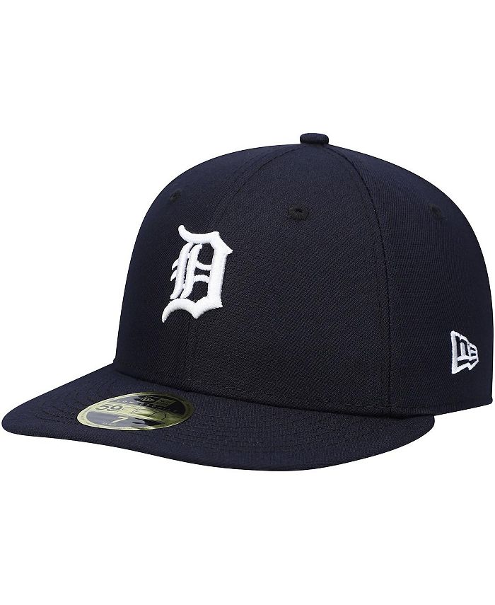 Men's New Era Black Detroit Tigers Team Low Profile 59FIFTY Fitted Hat