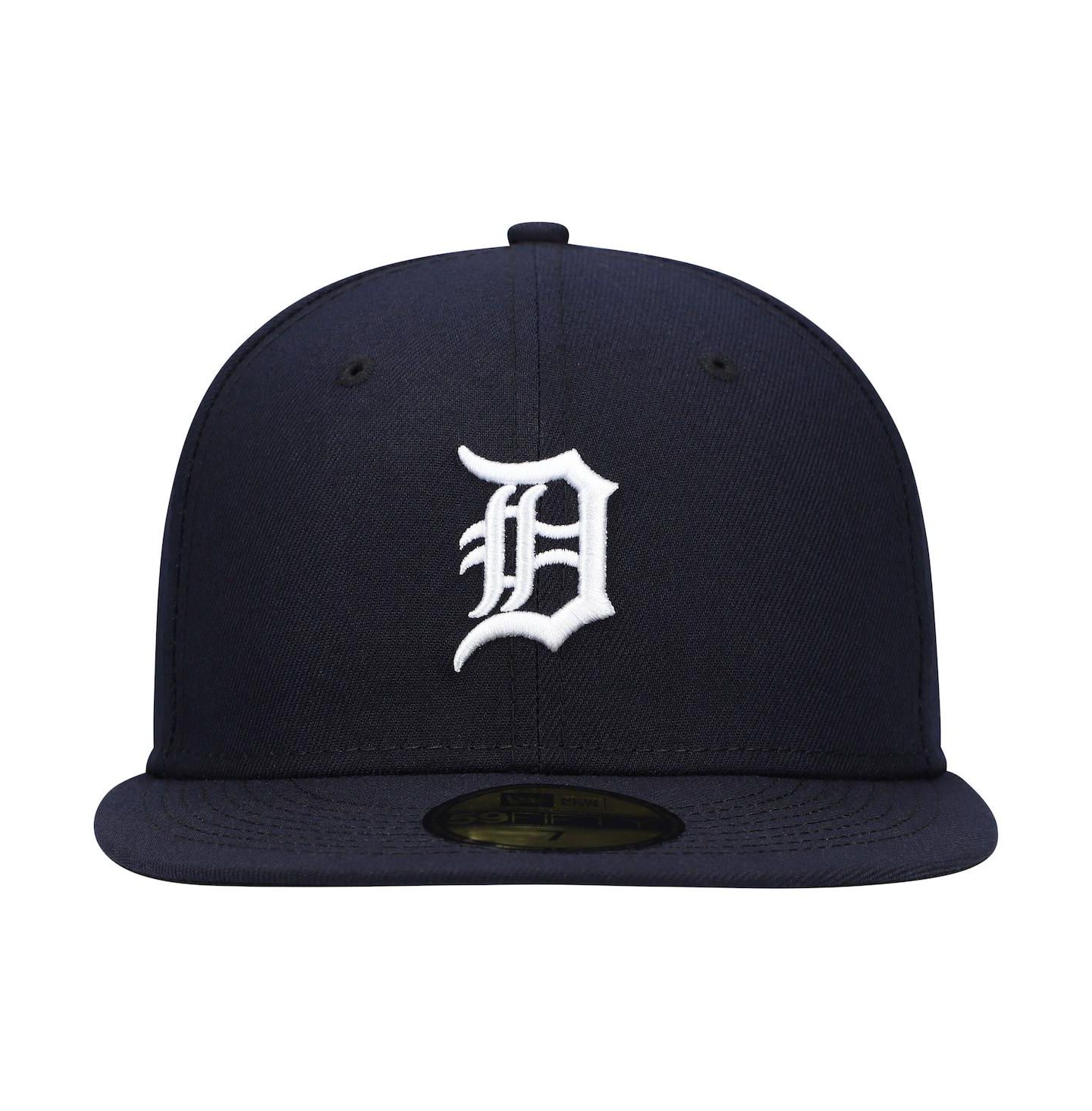 Мужская кепка New Era Navy Detroit Tigers Authentic Collection On-Field Home 59FIFTY Fitted Hat — фото 3