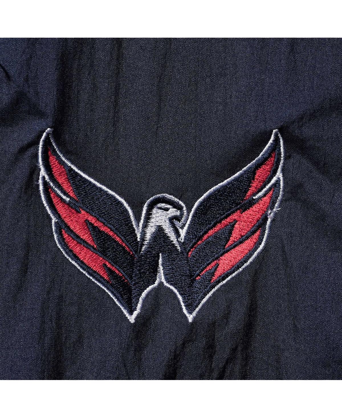 Big GirlsWashington Capitals Fan Gear Sherpa Full-Zip Jacket - Navy
