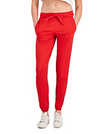Women's Tricot Colorblocked Joggers, Created for Macy's