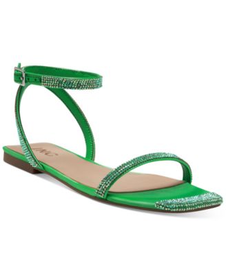 green sandals at macy's