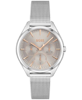 Hugo Boss - Women's Saya Stainless Steel Mesh Bracelet Watch 37mm