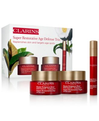 Clarins - 3-Pc. Super Restorative Day & Night Set