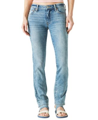 Lucky Brand Mid-Rise Sweet Straight Jeans - Macy's