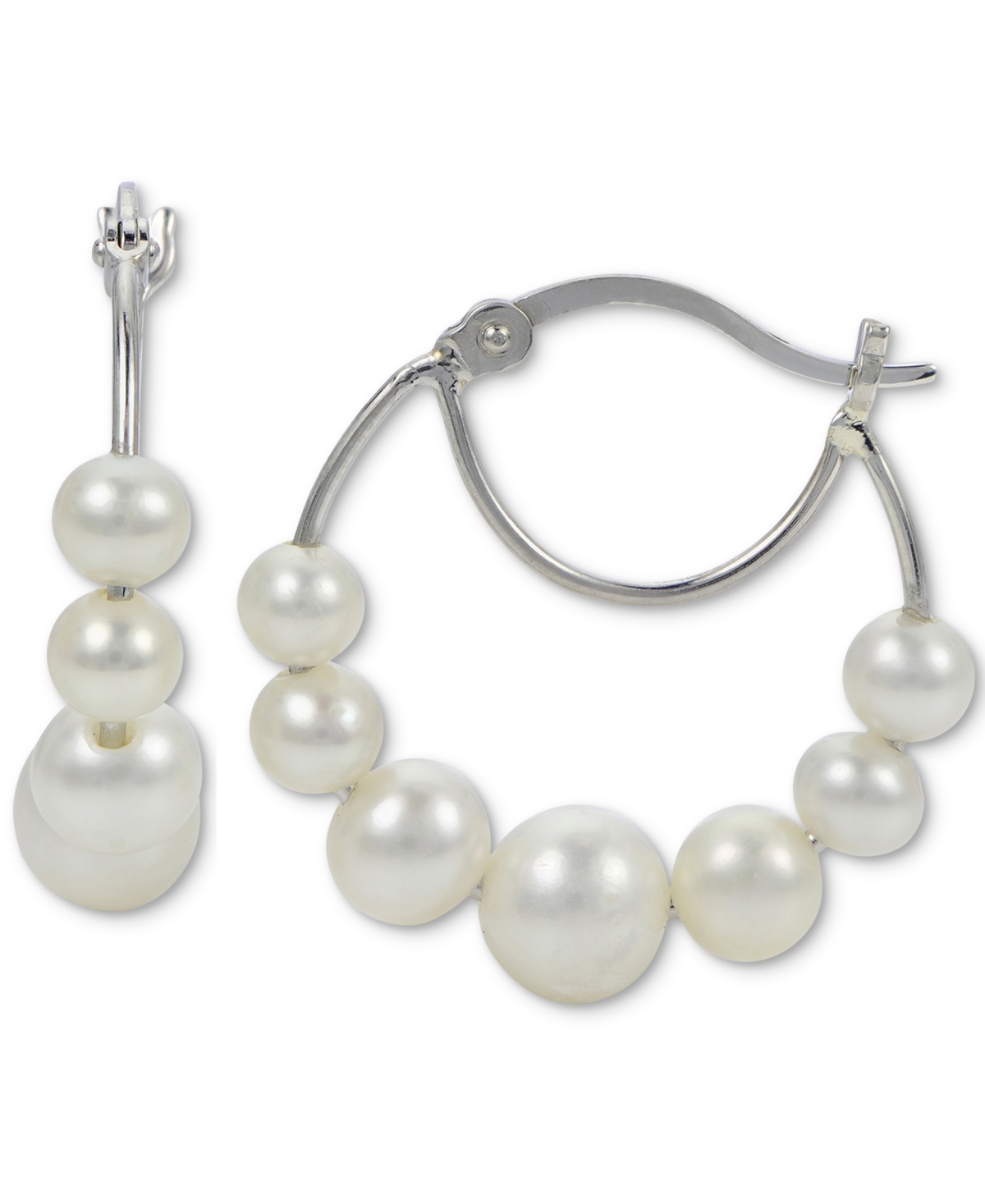 Macy's Cultured Freshwater Pearl (4 In Sterling Silver
