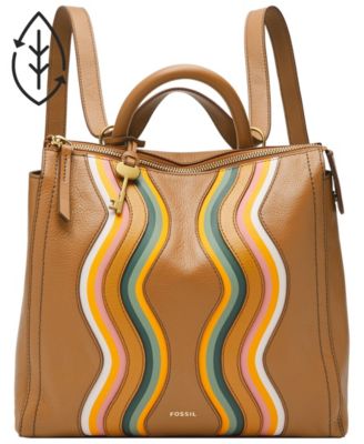 Parker Leather Small Backpack 