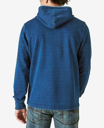Lucky Brand Men's Classic Duofold Hooded Sweatshirt - Macy's
