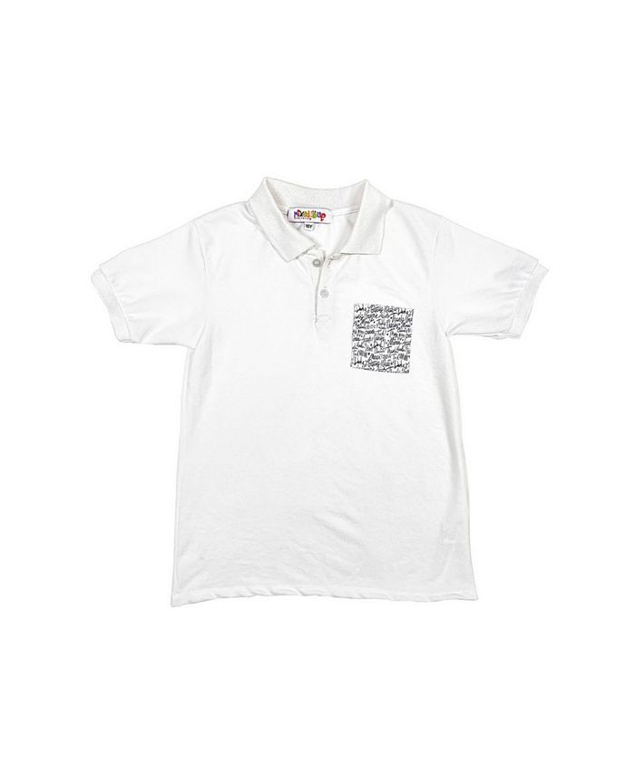 Mixed Up Clothing Little Boys Graphic Pocket Polo Shirt Macy s