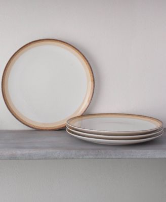 Colorscapes Layers Coupe Dinner Plate Set of 4, 11"