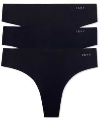 DKNY - Women's 3-Pk. Litewear Cut Anywhere Thong Underwear DK5026BP3