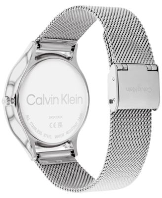 Stainless Steel Mesh Bracelet Watch 38mm