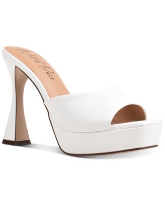 Wild Pair - Rajaah Platform Slide Sandals