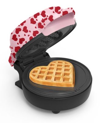 heart mini waffle