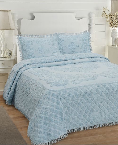 Lamont CLOSEOUT! Josephine Chenille Bedspreads Quilts & Bedspreads Bed & Bath Macy's