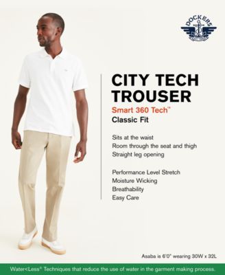 Dockers Men's Classic-Fit Smart 360 