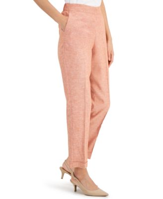 Kasper Women's Pull-On Slim Ankle Pants - Unlined, Comfort Fit - Perfect For Work, Travel & Casual Wear - View #11