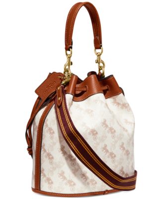 COACH Horse and Carriage Field Bucket Bag