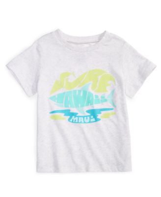 First Impressions - Toddler Boys Surf Hawaii T-Shirt