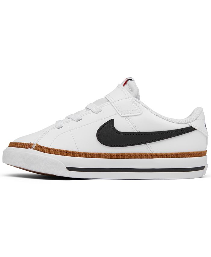 Nike Toddler Kids Court Legacy Stay-Put Closure Casual Sneakers from ...