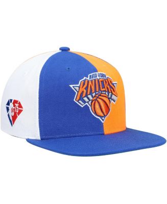 Mitchell & Ness Men's Blue New York Knicks NBA 75th Anniversary What ...