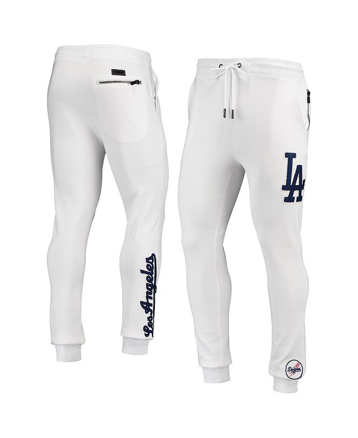 Pro Standard Men's White Los Angeles Dodgers Team Logo Jogger Pants - Macy's