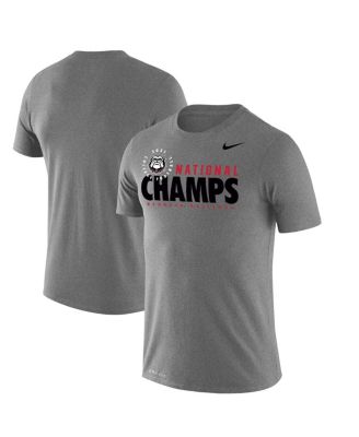 Nike Men's Heathered Gray Georgia Bulldogs College Football Playoff ...