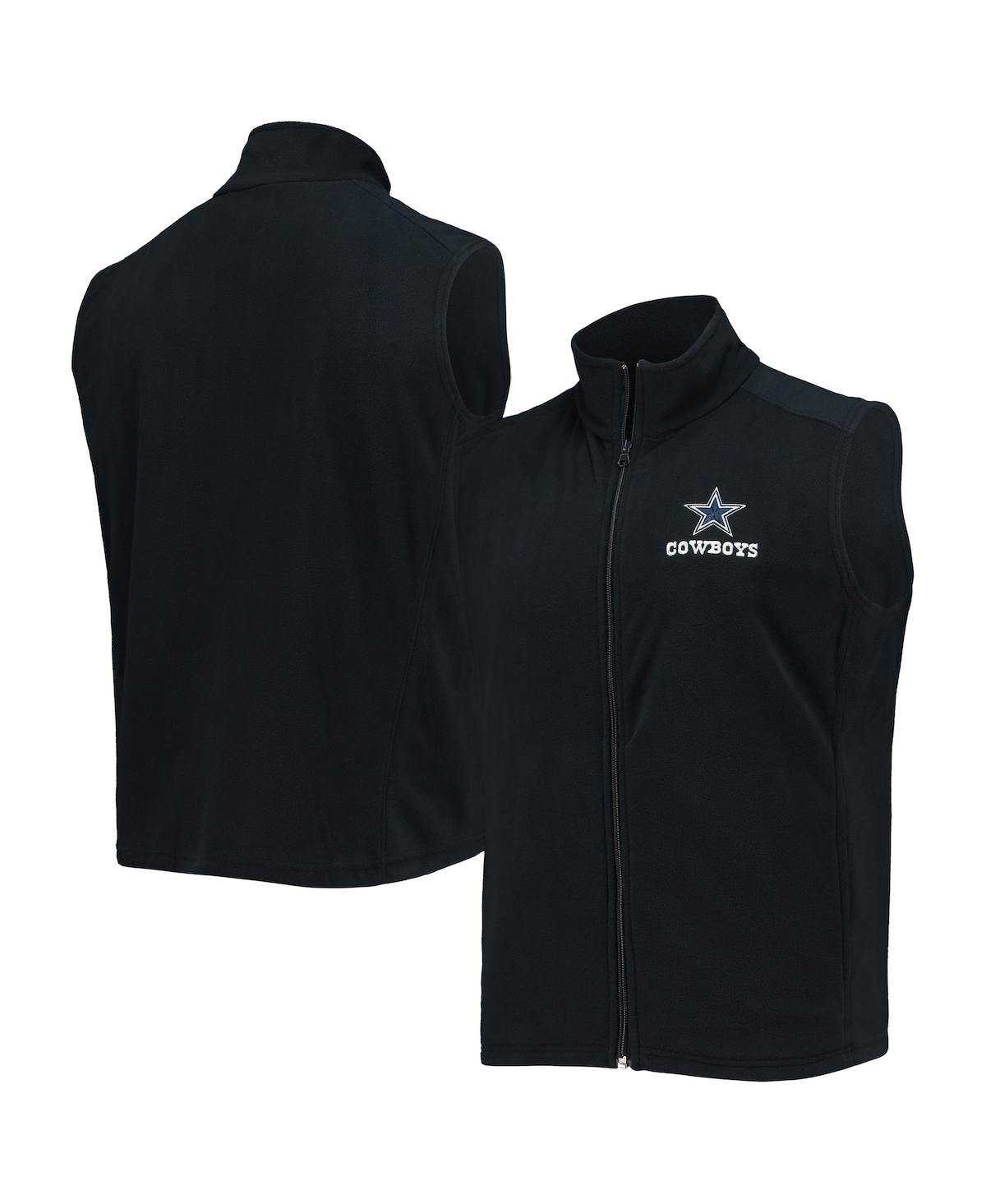 Men's DunbrookeDallas Cowboys Houston Fleece Full-Zip Vest - Navy