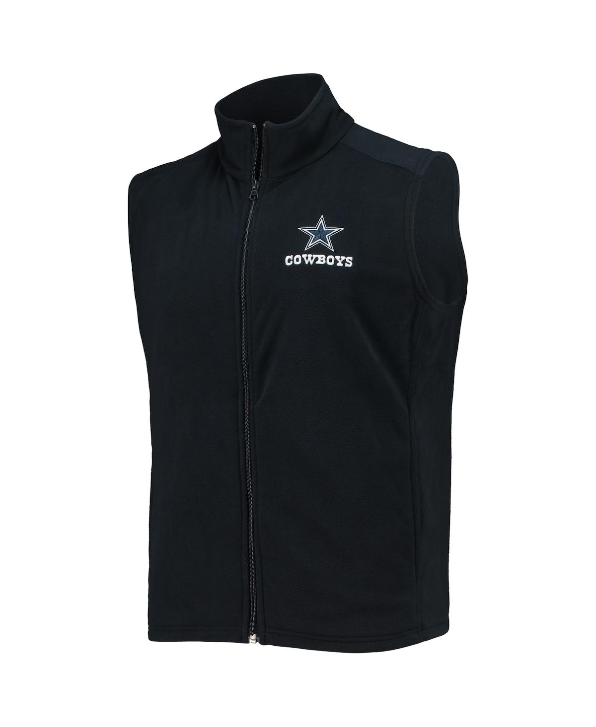 Men's DunbrookeDallas Cowboys Houston Fleece Full-Zip Vest - Navy