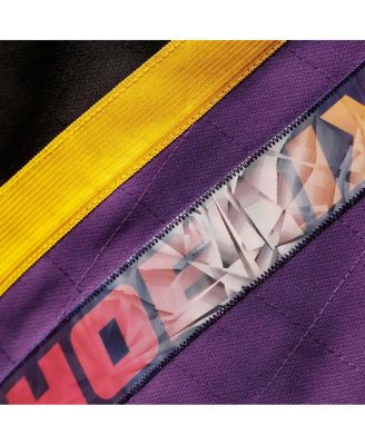 Men's Black Phoenix Suns Hardwood Classics 75th Anniversary Swingman Shorts