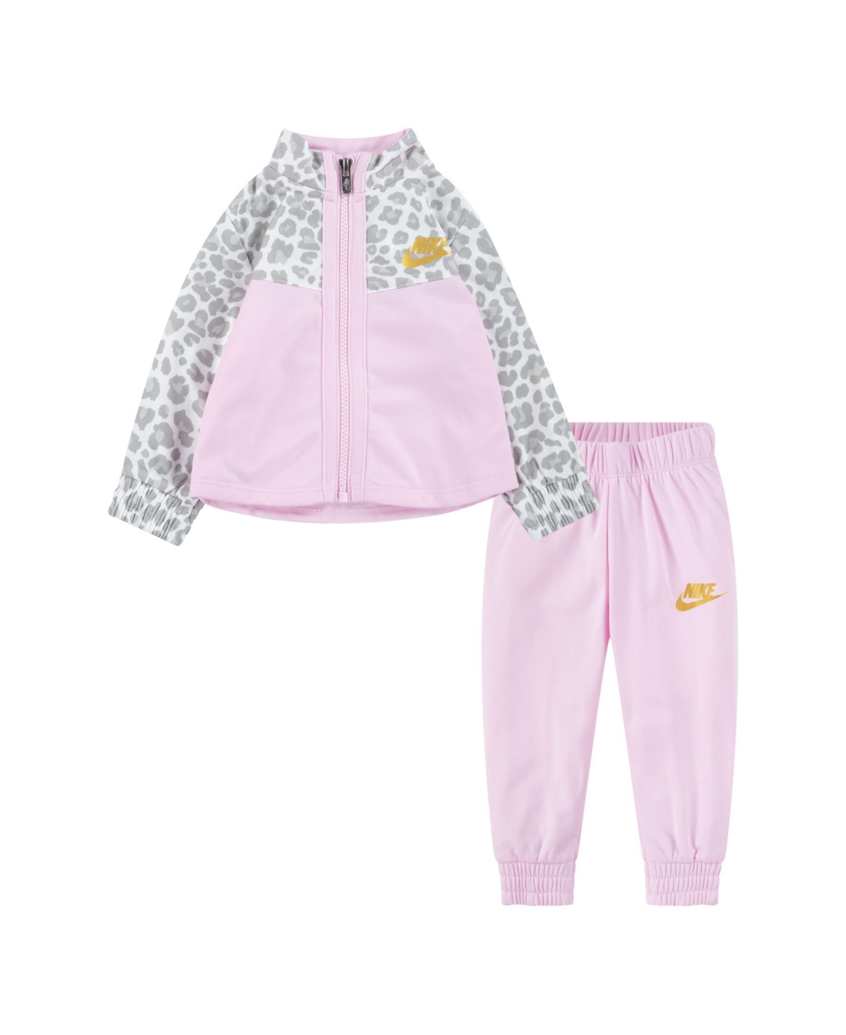 Nike Baby Girls 2-pc. Mini-me Jacket & Joggers Set In Pink Foam | ModeSens