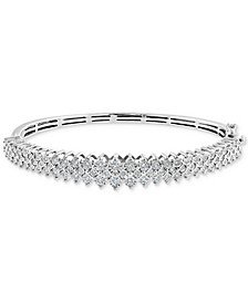 EFFY® Diamond Multirow Bangle Bracelet (1 ct. t.w.) in 14k White Gold