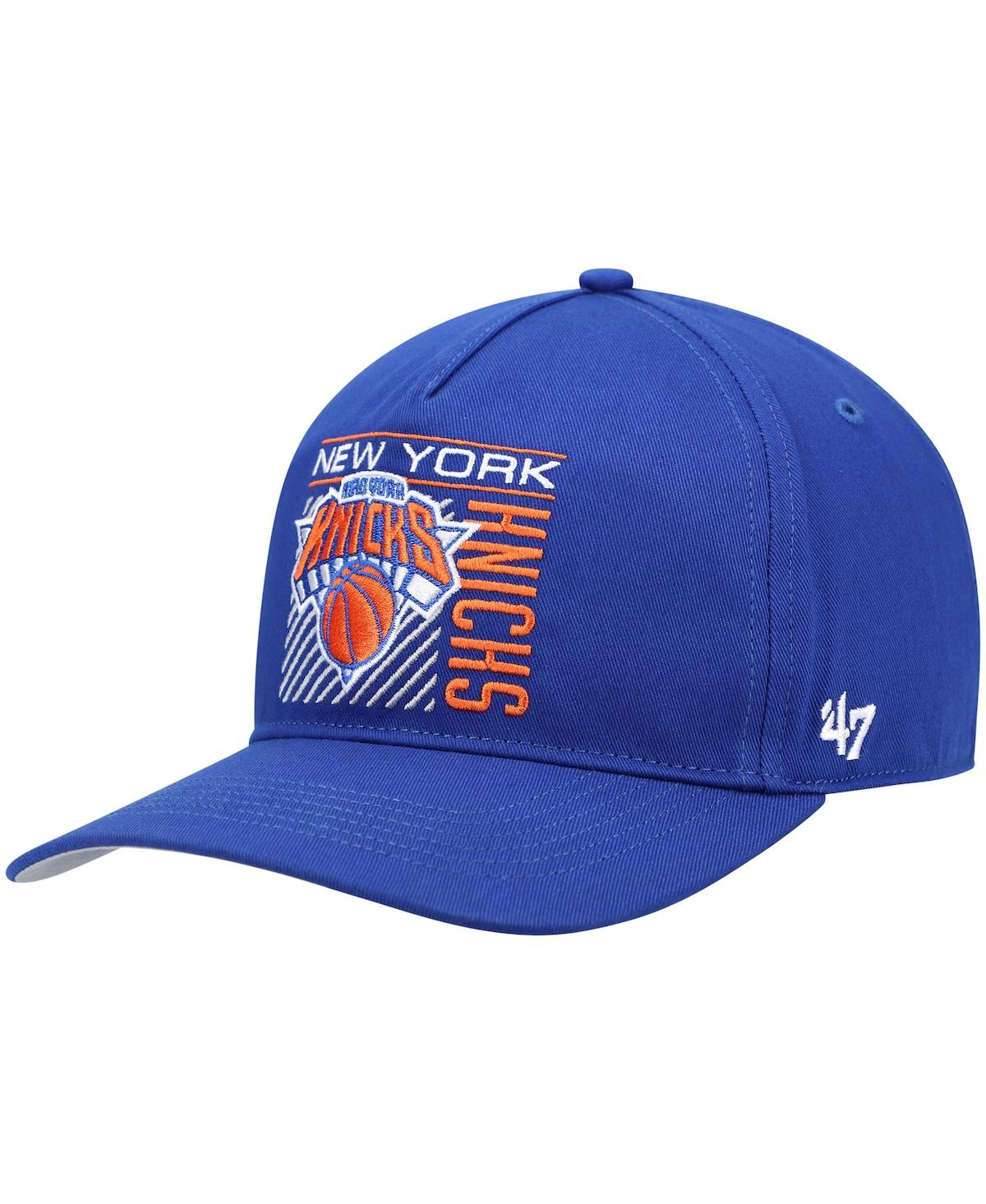 47 Brand Men's Blue New York Knicks Reflex Hitch Snapback Hat | ModeSens