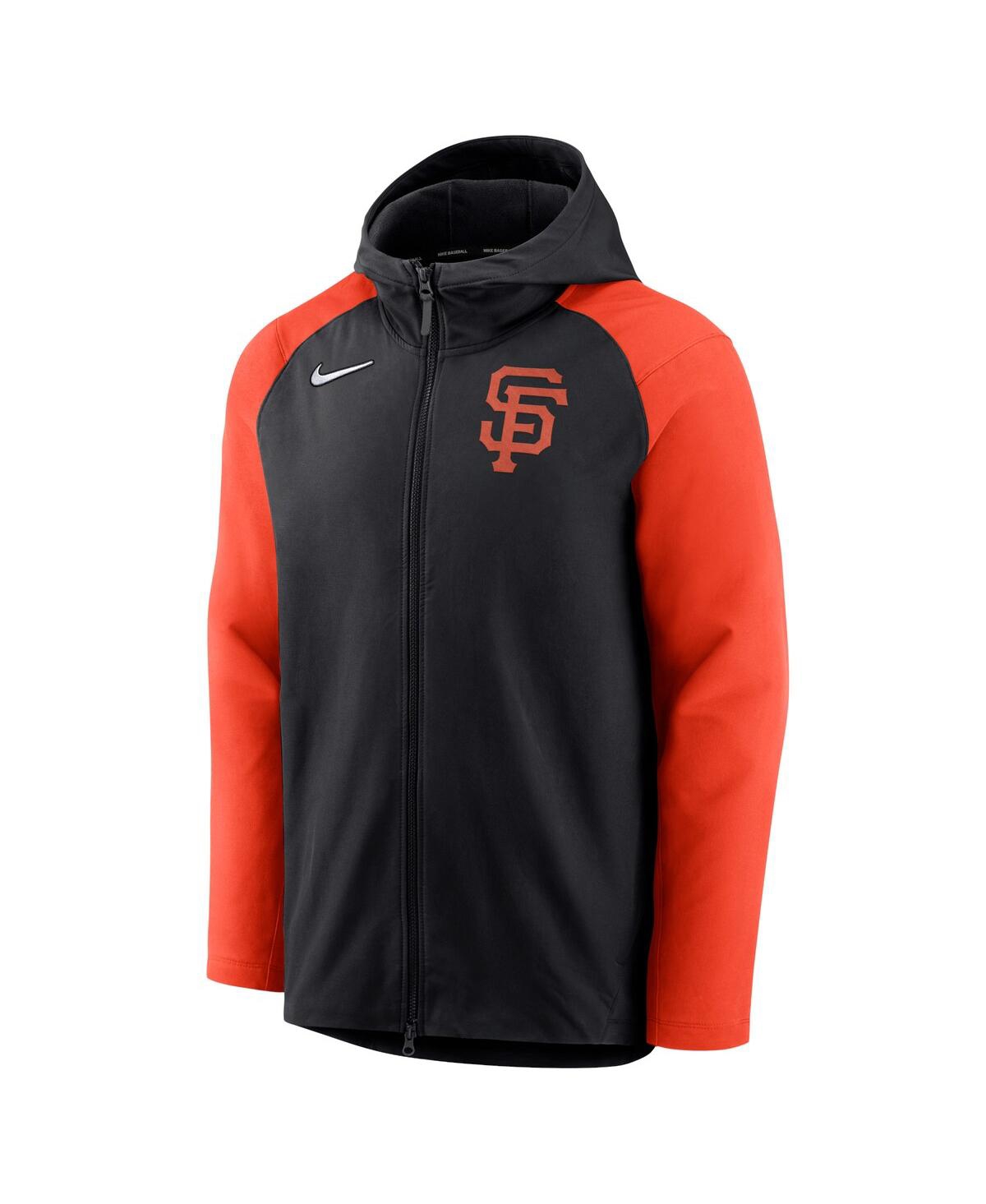 Men's Orange San Francisco Giants Authentic Collection Full-Zip Hoodie Performance Jacket - Orange