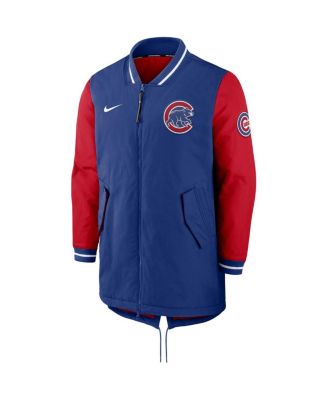 Men's Royal Chicago Cubs Dugout Performance Full-Zip Jacket