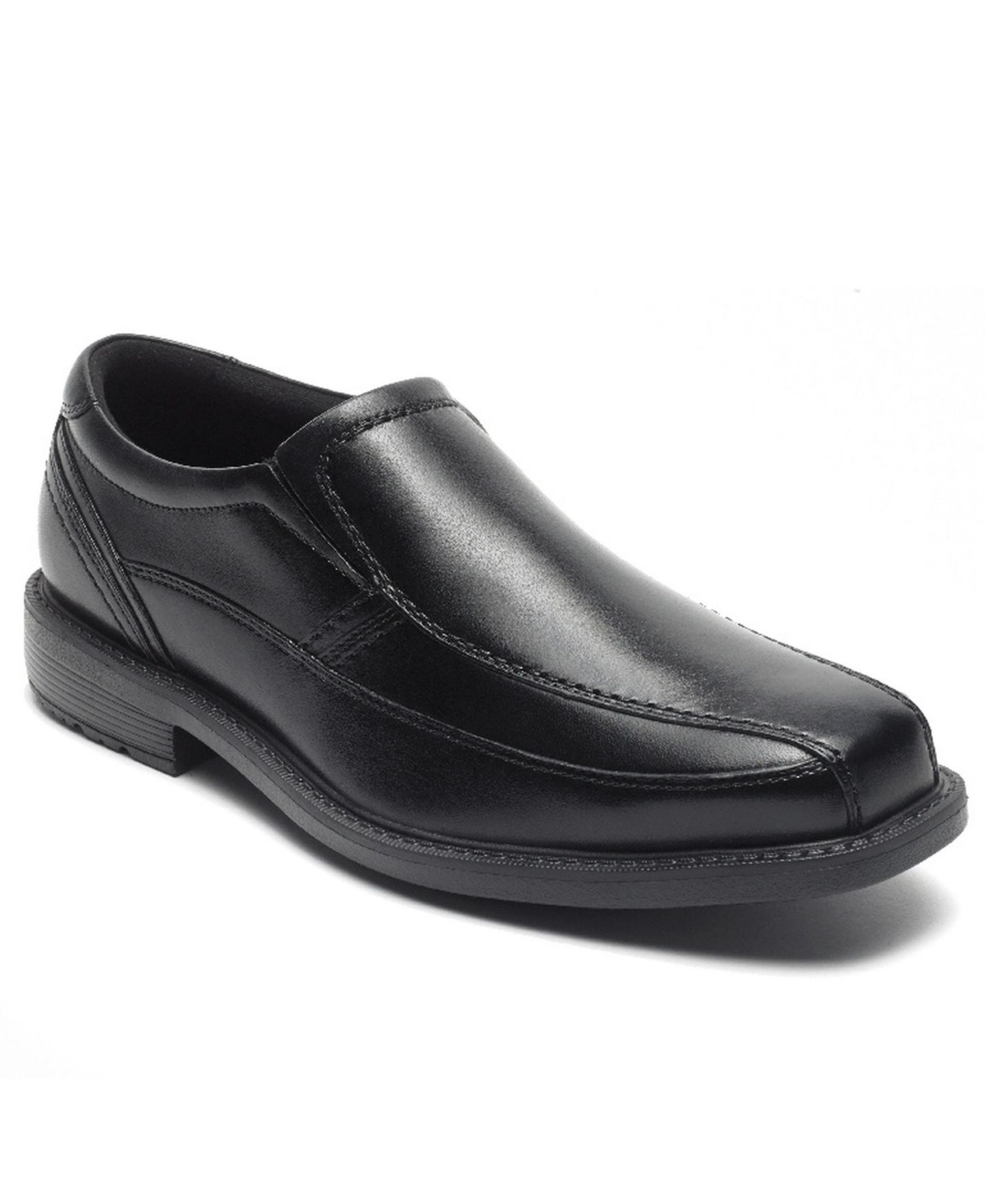 Мужские туфли Rockport Style Leader 2 Bike Slip On, цвет: Чёрный — фото 6