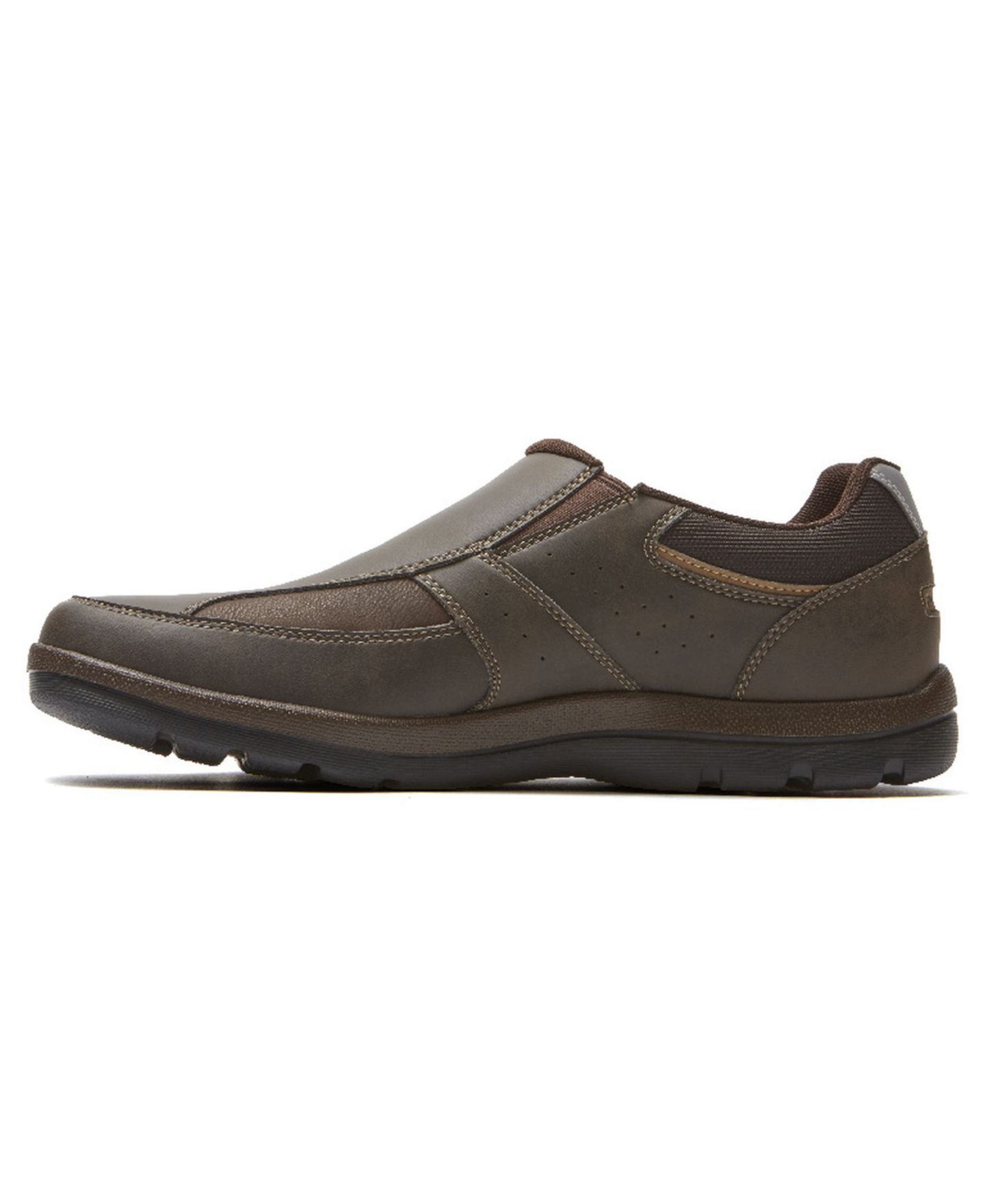 Мужские кроссовки Rockport Get Your Kicks Slip On, цвет: Коричневый — фото 9
