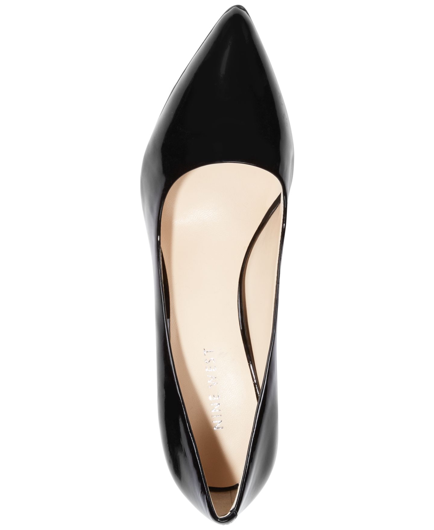 Женские туфли Nine West Flax Pointy Toe Stiletto Pumps, цвет: Чёрный кожаный — фото 7