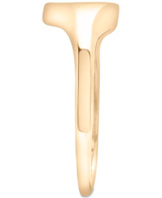 Diamond Half Heart Cluster Ring (1/10 ct. t.w.) in 14k Gold, Created for Macy's