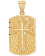 Dog Tag Pendant (Large) – Saints Gold Co.