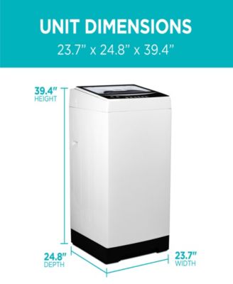 Small Portable Washer, Washing Machine for Household Use, 3.0 Cu. Ft