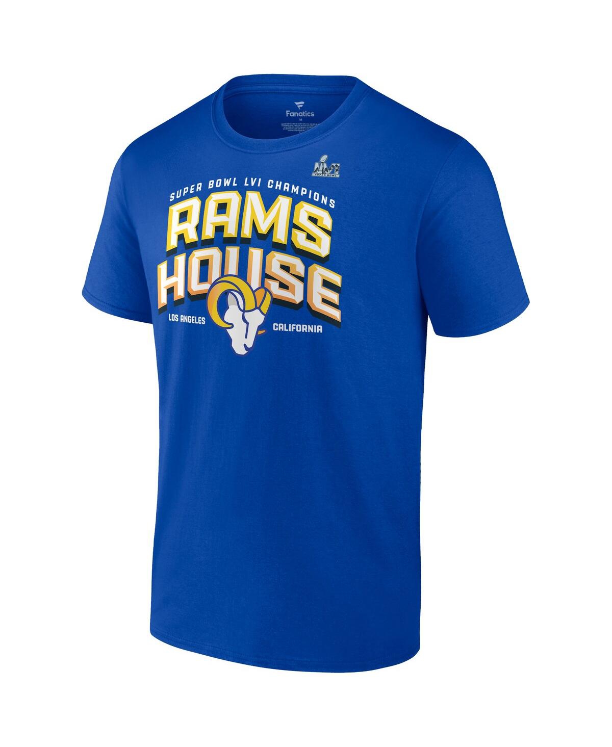 Men's FanaticsLos Angeles Rams Super Bowl Lvi Champions Running Back Hometown T-shirt - Royal