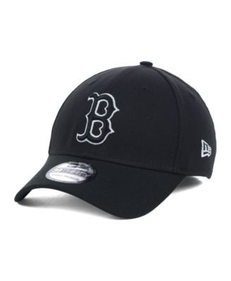 red sox black and white logo