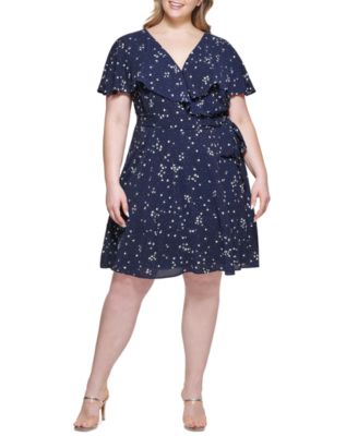 dkny plus size dresses