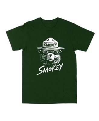 Smokey Bear Portrait T-Shirt - Heather Blue Official Design - View #3