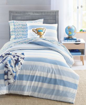 Charter Club Kids Clip Jacquard Comforter Sets Created For Macys Bedding