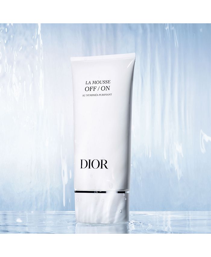 DIOR La Mousse OFF/ON Foaming Face Cleanser, 5 oz. Macy's