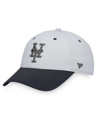 Mets Grayout Snapback Hat In Gray/black 
