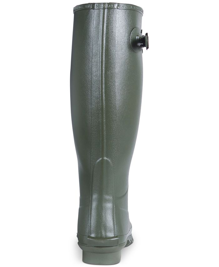mens barbour bede wellies black