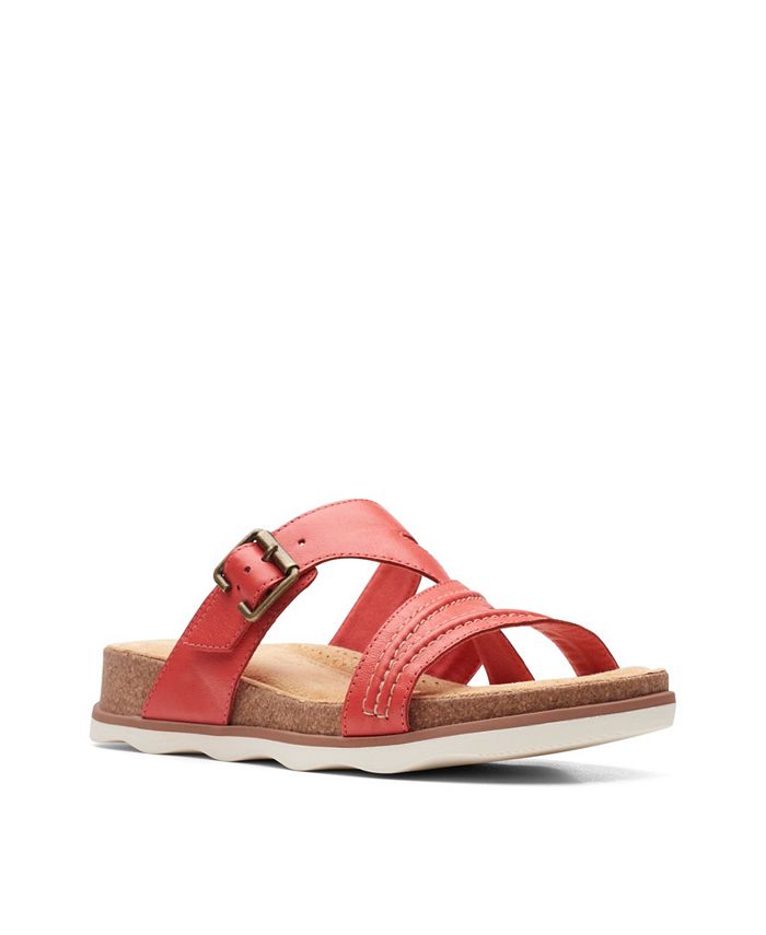 Clarks Women's Collection Brynn Hope Flat Sandals - Macy's